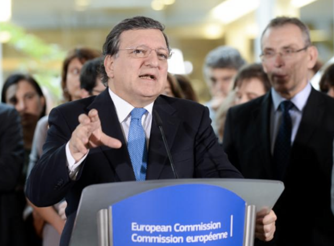 José Manuel Barroso le 30 octobre 2014 à Bruxelles, lors de sa cérémonie de départ. ©CE. José Manuel Barroso le 30 octobre 2014 à Bruxelles, lors de sa cérémonie de départ. ©CE.